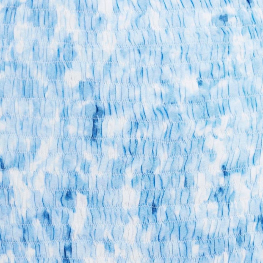 FAITHFULL THE BRAND | Magnolia Mini Dress Roos Blue Tie Dye - Picture 2 of 5